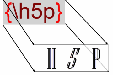 Emulation of an H5P command in LaTex to stylize it in a "LaTex way"